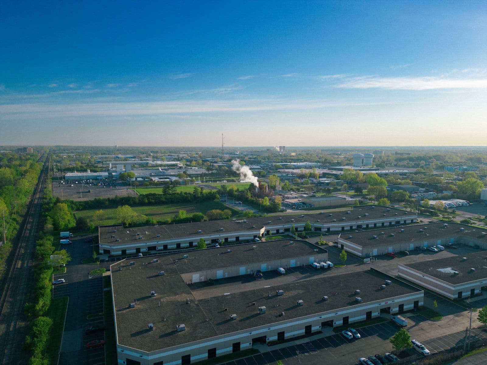 Industrial Park Development — construction scope